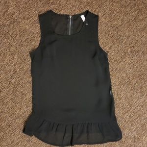 Women's black blouse